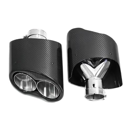 Embout d'échappement en carbone pour transformer le look de votre voiture lors des rassemblements