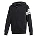 Produktbild adidas Yb Mh Bos Fz Sweatshirt für Kinder L schwarz / weiß