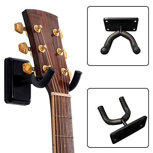 KLOP256 Lot de 2 crochets pour guitare électrique en fer antidérapant, solide et anti-rayures, ukulélé mural… - Les Beatles, Paul McCartney, John Lennon, RIngo Starr, George Harrison KLOP256 Lot de 2 crochets pour guitare électrique en fer antidérapant, solide et anti-rayures, ukulélé mural… – Image 7