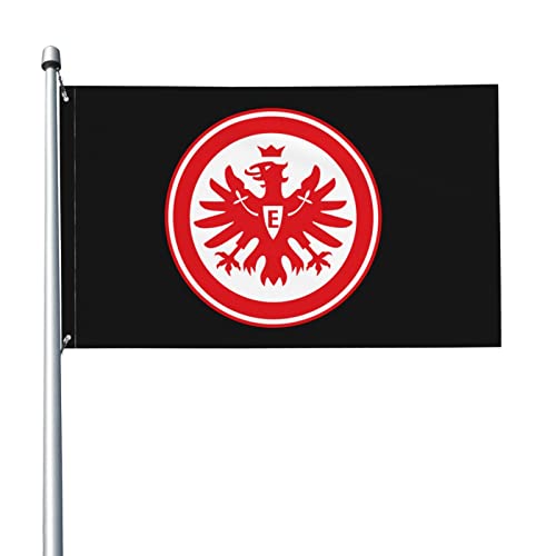 Ein-tracht Fra-nkfurt Familienbanner - Garten Druck Willkommen Party Deko - Wettkampf Banner