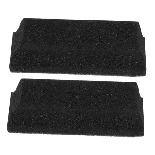 Cheveux cassés et nettoyage de barbe : brosse éponge Healvian noire x2