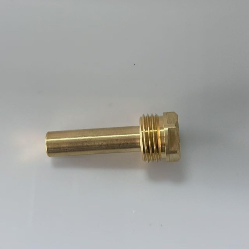 Manguito Termómetro Cobre 56mm 1/2BSP Industrial