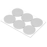 Metaltex Feltro Glides Rotonda 3,3 cm 6 Pezzi, Altri, Marrone, Pezzi