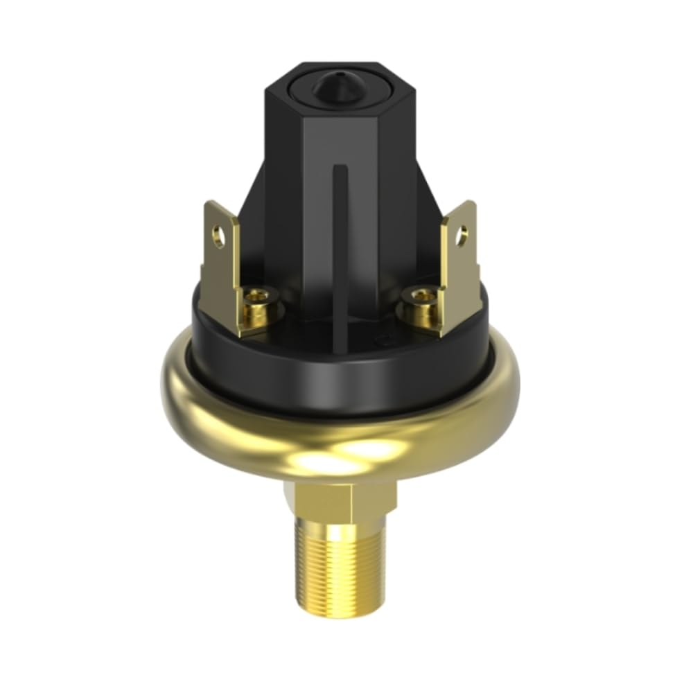 LEFOO Adjustable Air Pressure Switch 10psi±2psi Pressure Control for Air Oil Water and Applications