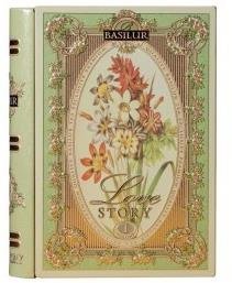 Basilur Pure Ceylon Green leaf tea with sufflower, cornflower 