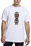 Farbe: White Mister Tee Herren LA Sketch T-Shirt, White, S