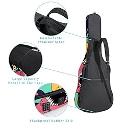 Sea Life Angry Shark Housse rembourrée imperméable Oxford pour guitare avec bandoulière réglable - Les Beatles, Paul McCartney, John Lennon, RIngo Starr, George Harrison Sea Life Angry Shark Housse rembourrée imperméable Oxford pour guitare avec bandoulière réglable – Image 3