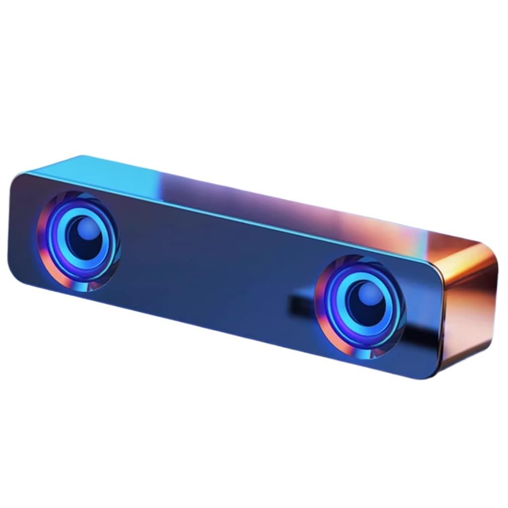 Computer desktop, audio, altoparlante domestico, laptop, subwoofer, altoparlante attivo(Blue,White)