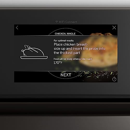 GE Profile PTS7000SNSS 30-Inch Built-In Convection Wall Oven with Air Fry, Stainless Steel - image 4