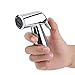 Fdit ABS Wall Mount Handheld Bidet Sprayer, No Tools Needed, Chrome Finish, with Powerful Jet Rinsing, for Feminine and Diaper