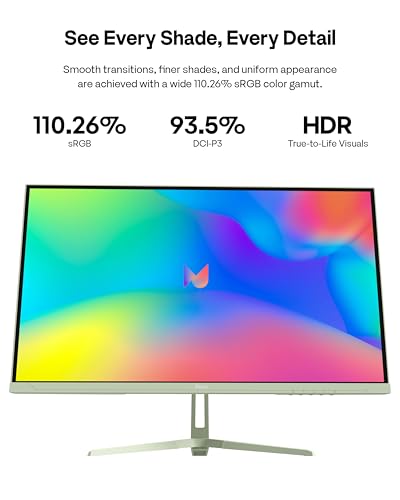 Image of Pixio PX279 Wave Mint Green 27 inch 240Hz Refresh Rate FHD 1080p Resolution Fast IPS Panel 1ms GTG Response Time Gaming Monitor with Adaptive Sync