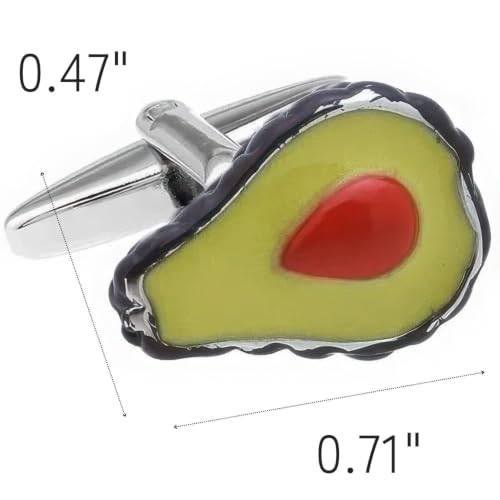 Mancuernillas de Aguacate miniatura 2