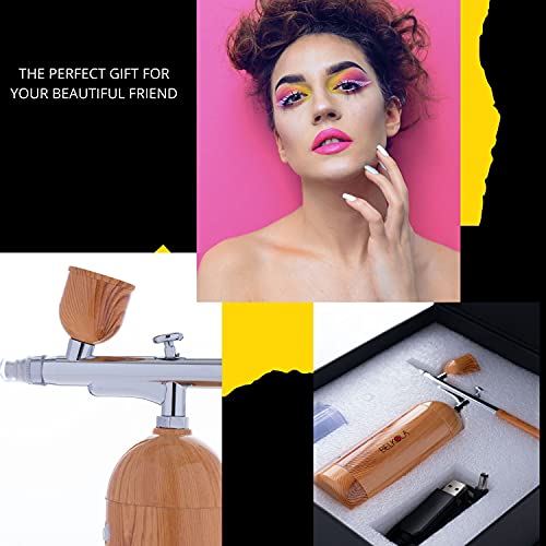Belkola Air Brushes For Painting - Multi-Functional Airbrush Kit With Air Compressor - Rechargeable Handheld Airbrush Set And Portable Airbrush Mini Compressor Kit #TOP6