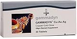 UNDA - GAMMADYN Cu-Au-Ag - Copper-Gold-Silver Oligo-Element Supplement - 30 Tablets