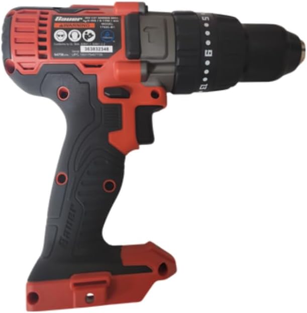 20V Cordless 1/2 in. Hammer Drill/Driver Compatible with Bauer - Tool Only - Battery and charger sold separately