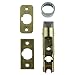 Kwikset 1826-18 6-Way Adjustable Plain Latch, Polished Brass