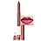 evpct Dusty Rose Lip Liner Crayon Pencils Set for Women, Purple Beige Matte Lip Stick Crayon Long Lasting, Lips Pencil Liner and Lipstick Set, Lipliner Pencil, 24 Hours Lipstick, Built-in Sharpener 03