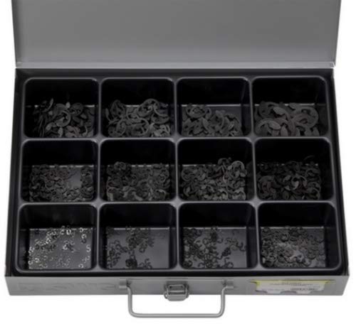 Assortimento di rondelle di sicurezza 12 pezzi – 970 pezzi