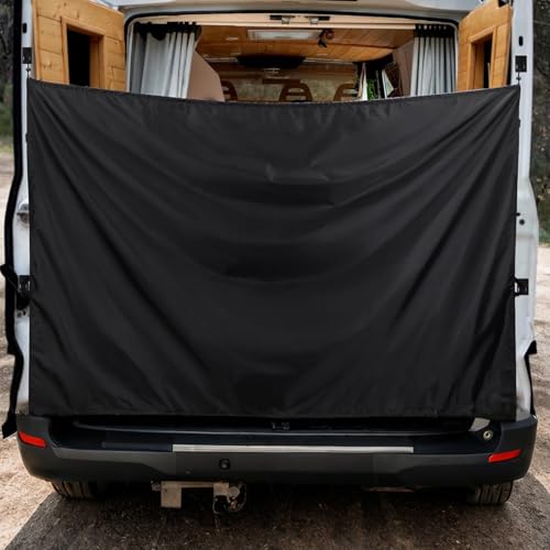Cortina de ducha para camping en coche SUV y sombrilla de portón trasero 3