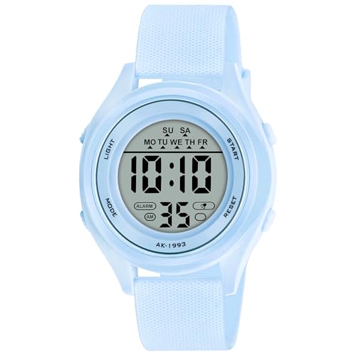 Image of ON TIME OCTUS Multi-Functional Digital Silicone Strap Kids Watch |7 Different Color Light Mode Waterproof Sports Watches for Boys and Girls Above 5 Years DI-027