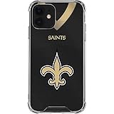 Skinit Clear Phone Case Compatible with iPhone 12 - Officially Licensed NFL New Orleans Saints Team...