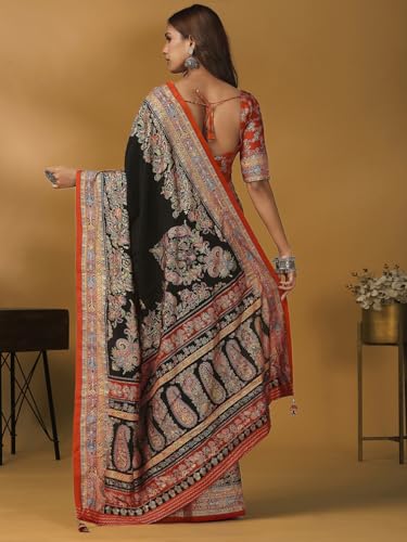 AKHILAM kanjivaram silk saree in soft silk – image 2