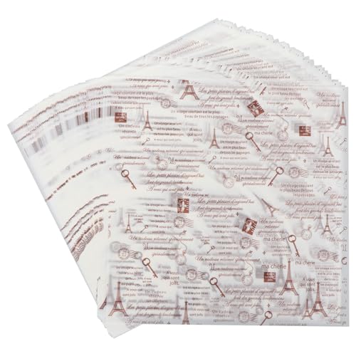 NESTINGHO 25×25cm�H�i��� 50������ �ϖ��N���t�g�y�[�p�[ ���g����� �x�[�L���O�p�V�[�g �ԕ�݂�~�j�o�b�O���n�Ή�