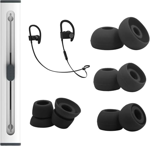 Akkiv �����p�V���R�������APowerbeats 3 Powerbeats 2 �w�b�h�t�H���ƌ݊�������A�V���R������ 4 �g�AS/M/L �� 3 �T�C�Y�̎��� (���A�y���t��)