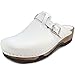 Produktbild WALTL 1608 1608 Herren Holzclogs, weiß, Gr. 42