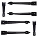 Coach House Accents Traditional Series Garage Door Hardware Kit - Black - Model AP066199
