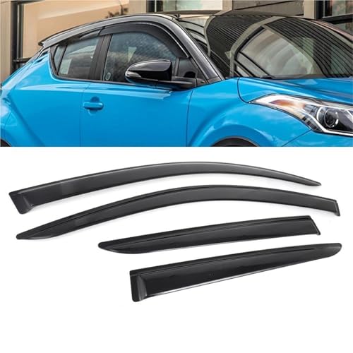 Déflecteurs de vitre Toyota C-HR pour stopper la pluie et la buée