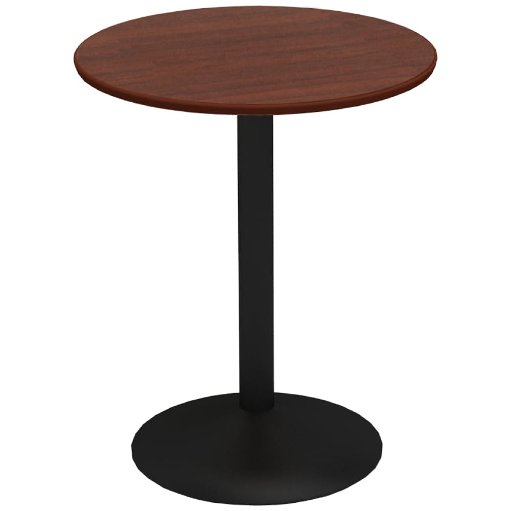 Amazon｜家具のAKIRA カフェテーブル 食卓テーブル 丸 ダークブラウン