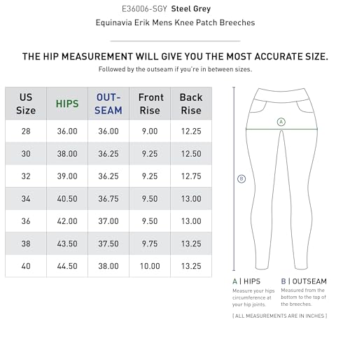 Equinavia Erik Mens Silicone Knee Patch Breeches thumb #1