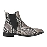 schlangenleder stiefel pflege Material: Reptillederoptik Lüke Schuhe Stiefelette Elettra, Reptillederoptik, Beige, Damen EU 40