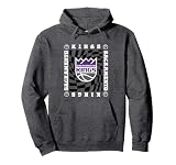 NBA Sacramento Kings Retro Checkerboard Wave Pullover Hoodie