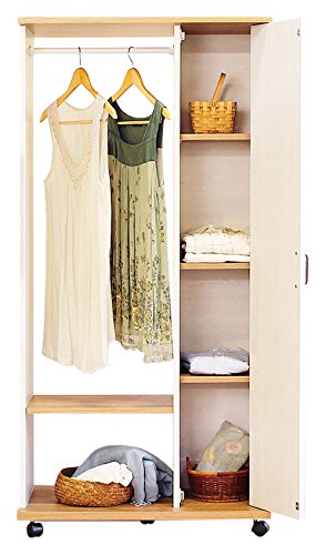 Amazon.co.jp: フレンチカントリー調ハンガーラック（ワイド