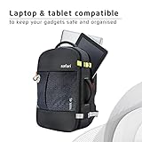 Safari 45 Ltrs Black Large/Travel/Office Laptop Backpack (Seek 45L 21 OB BLK)