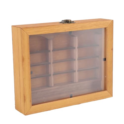 Mini estantería de madera terapéutica que transforma tu escritorio en un oasis 2
