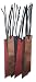 Chalk Factory Natural Leather Set of 12 Assorted Antique Finish Long Book Marks
