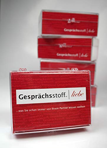 Preisvergleich Produktbild Monsterzeug Gesprächsstoff Liebe - Spiel für Paare, Frage Antwort Liebespaare, Partner spielerisch kennenlernen Kartenspiel