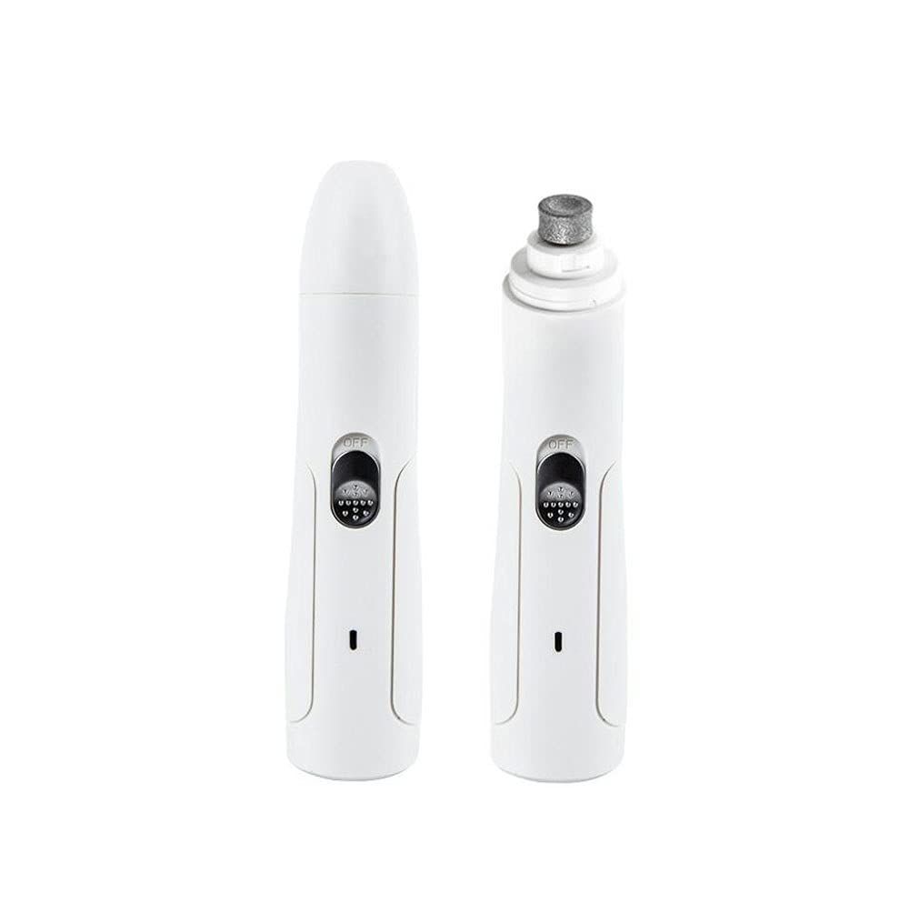 Molinillo de Clavo para Perros Profesional Pet Pet Pet Trimmer para Gatos, Perros Grandes, medianos y pequeños - alisado de Pata indolora, Aseo, Herramienta de Recorte □ Recargable, bajo Ruido