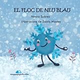 El floc de neu blau