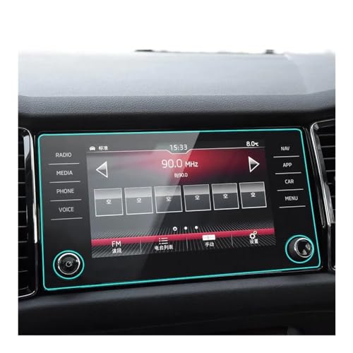 Verre trempé Skoda Kodiaq : protection de navigation pure et ultra-résistante