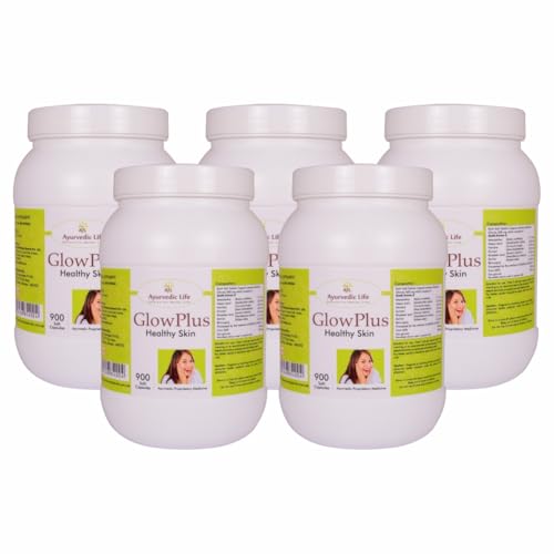 Image of Ayurvedic Life Glow Plus - 900 Capsules Pack of 5