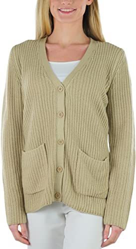 Image of ToBeInStyle Women's Warm Heavy Knit Long Sleeve Cardigans