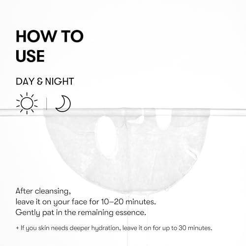 Image of VT COSMETICS Cica-Exosome Moisture Mask 20 Sheets, Centella Asiatica & Hyaluronic Acid with Exosomes for Deep Hydration & Calming, Biodegradable Vegan Sheets, Korean Face Mask