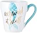 Ceramic Reusable Coffee/Tea Mug: Cute Novelty Mermaid at Heart Hot Coffee or Tea Cup (Teal)