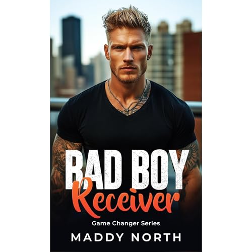 Bad Boy Receiver Audiolibro Por Maddy North arte de portada
