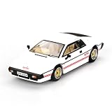 Diecast Model Car Compatible with Mini GT 1:64 Lotus Esprit Turbo White for Your Eyes Only English Version Packaging Limited Edition MGT00907E