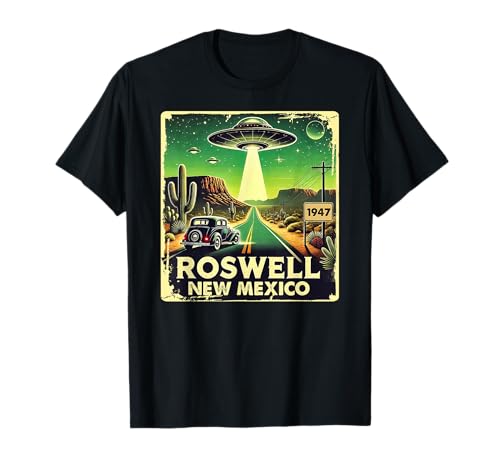 Roswell New Mexico Alien T-Shirt für 13,99 EUR bei amazon.de Bild: Roswell New Mexico Alien T-Shirt für 13,99 EUR bei amazon.de